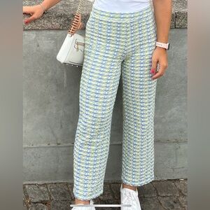 Zara printed crochet pants